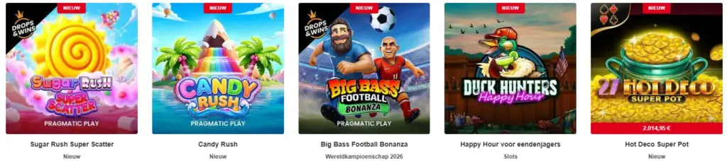 Overzicht van online slots met diverse thema’s