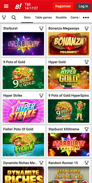 Casino-app beschikbaar voor iOS en Android toestellen